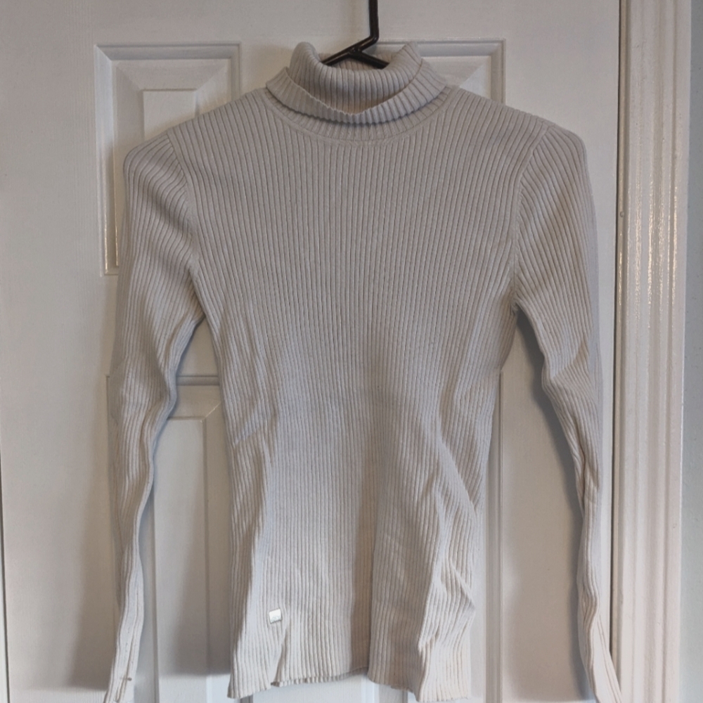 Vintage Ralph Lauren Cream Turtleneck Size S